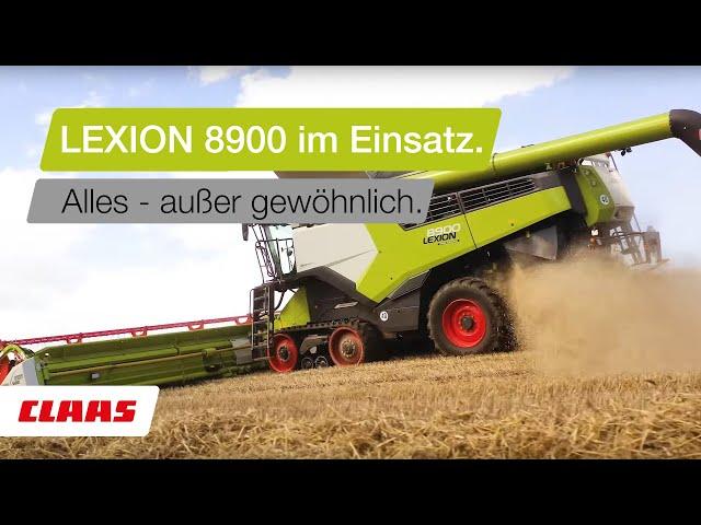 LEXION 8900 | Alles - außer gewöhnlich.