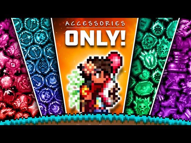 Can you Beat Terraria with Only Accessories?