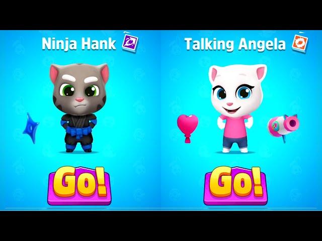 Talking Tom Farts Android Gameplay - Angela & Astro Tom & Officer Hank & Ninja Ginger