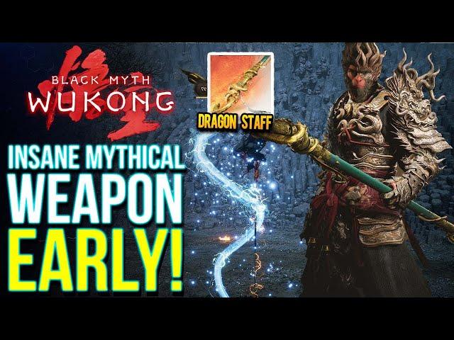 How To Get The Most Absurd MYTHICAL Dragon Weapon the Earliest in Black Myth Wukong