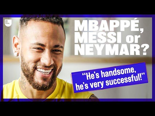 Neymar Reveals All In The "Mbappé, Messi Or Neymar" Interview!