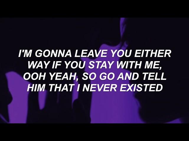 Chase Atlantic - I NEVER EXISTED (Lyrics)