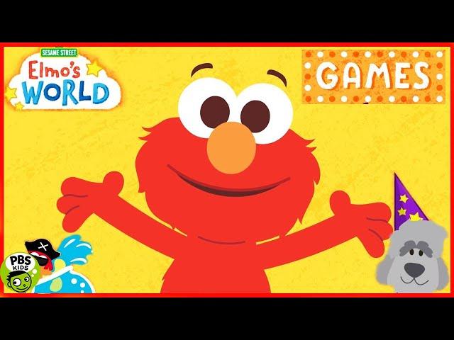 Sesame Street - Elmo's World Games Part 2 | PBS KIDS GAMES | RR Kids⭐