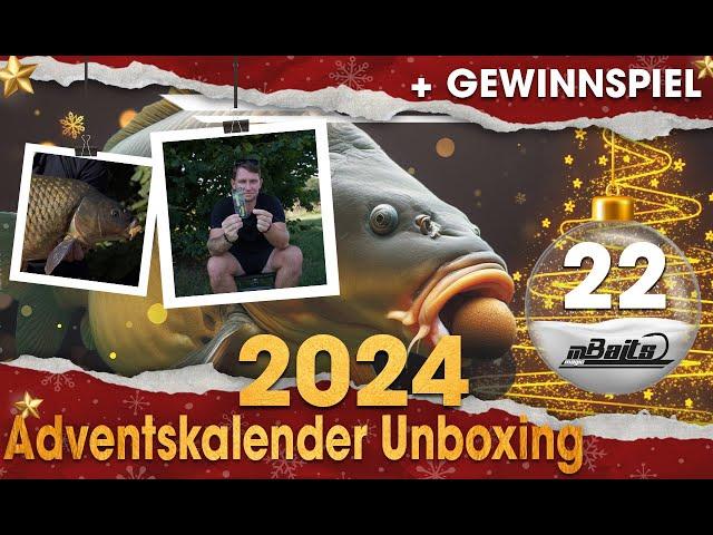 2024 Magic Baits Angel Adventskalender Türchen 22 Unboxing Vorstellung Weihnachtskalender Karpfen