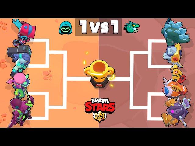 The Best Brawler? | CyberBrawl vs Godzilla | Brawl Stars Tournament