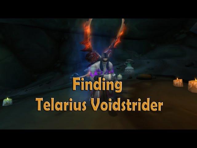 Finding Telarius Voidstrider