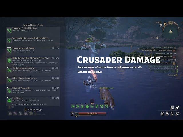 Bless Unleashed: Crusader Damage in 2024 (new build)