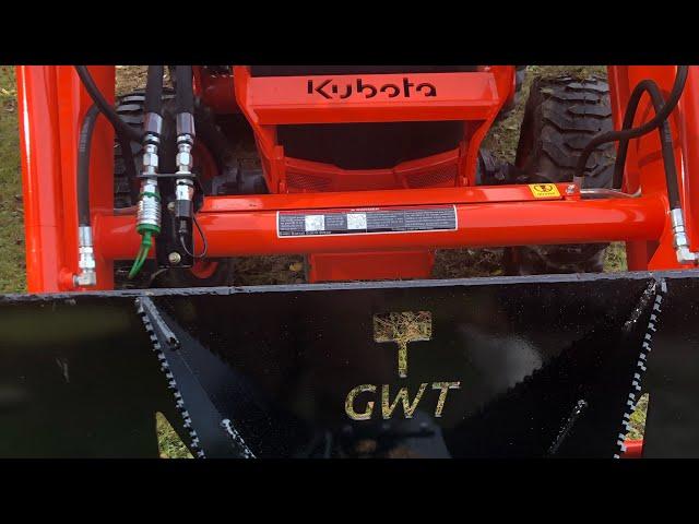 Good Works Tractors stump bucket first use and recommendations to gwt. Is it worth it?