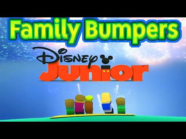 The Disney Junior Family Bumpers Compilation @continuitycommentary