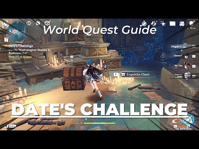 Date's Challenge | World Quest Guide - Genshin Impact