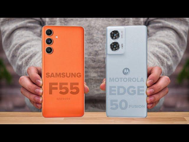 Samsung F55 Vs Motorola Edge 50 Fusion || Full Comparison  Which one is Best?