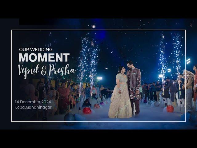 a wedding Day - Vipul weds Presha || Patel Family Wedding || Jornang Live | 14/12/2024