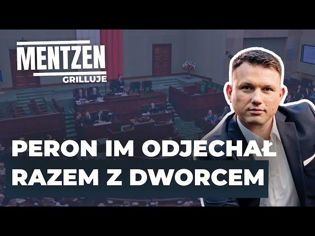 MENTZEN GRILLUJE #39: Peron im odjechał razem z dworcem