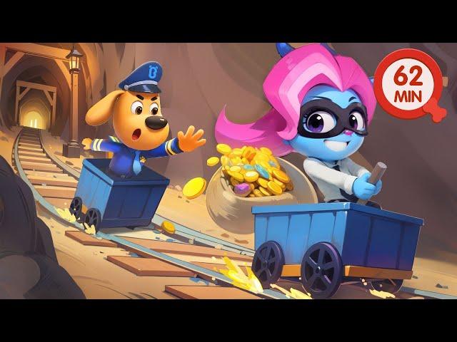 Police Chase Adventure | Safety Tips | Kids Cartoon for Kids | Sheriff Labrador