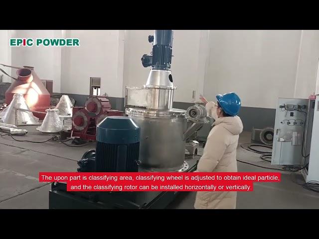 EPIC Powder- Air Classifier Mill,The Introduction of Model 900, Large Capacity