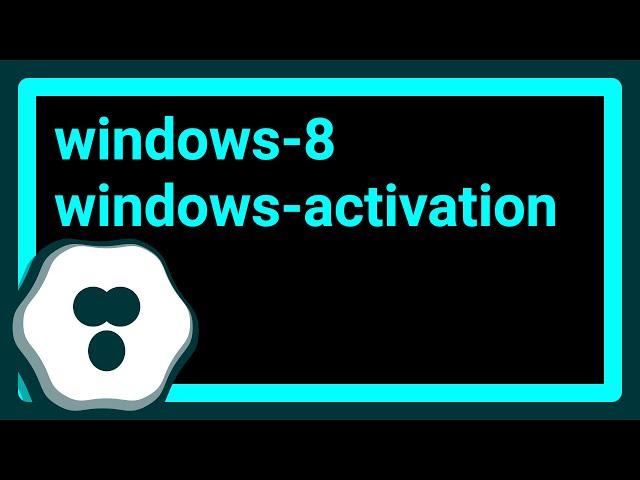 Resolving "DNS name does not exist" activating Windows 8?