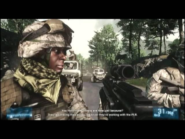 David Harewood (Homeland) som Captain Cole i Battlefield 3