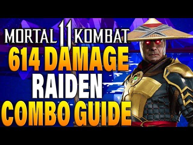 Mortal Kombat 11 Raiden Combos - MK11 Raiden Combo Tutorial