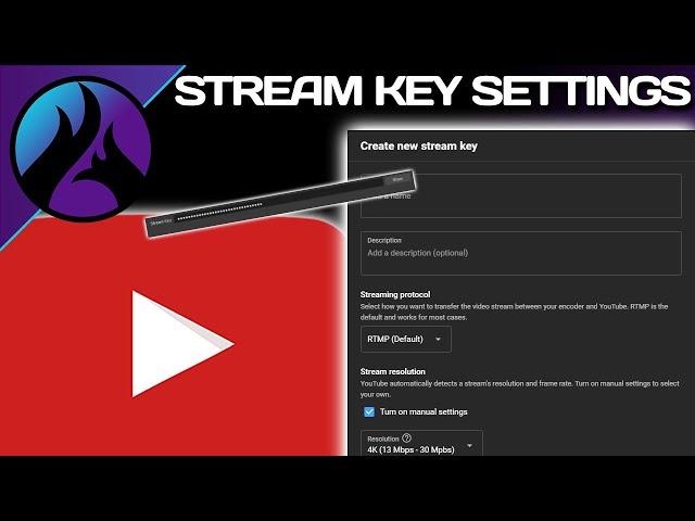 New Youtube Stream Key Settings Dashboard Update (2021)