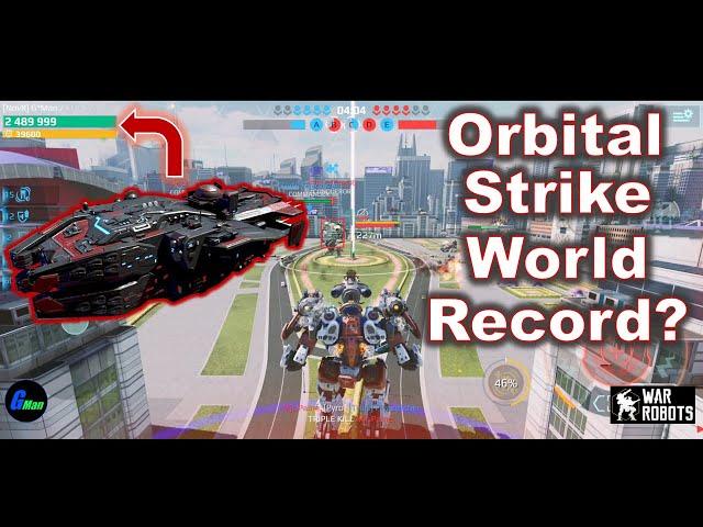 Orbital Strike World Record? #Avalon & Super Health Bedwyr | WR - War Robots