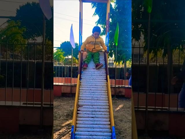 Injoy dev in slide#yutubeshorts #cutebaby #maaloves #sweetdev