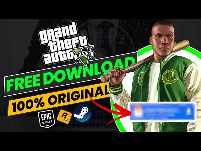 How To Download GTA 5 In Your PC/Laptop  Get Original GTA 5 For FREE 2024!