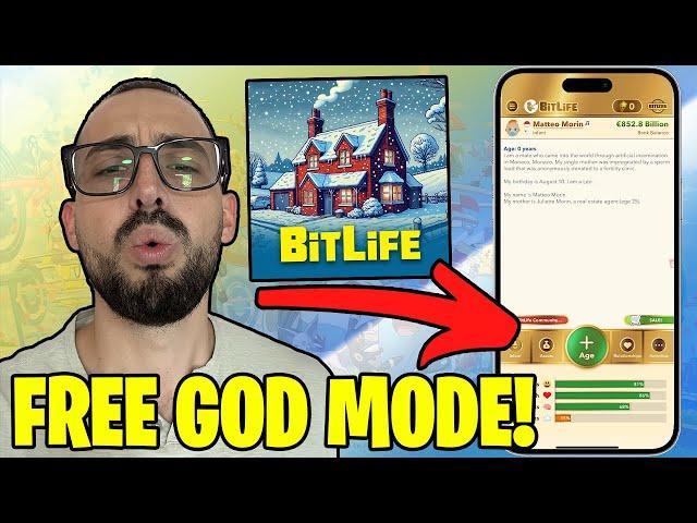 Bitlife MOD APK with Free God Mode and Bitizen - How to Get Bitlife Hack iOS & Android NEW