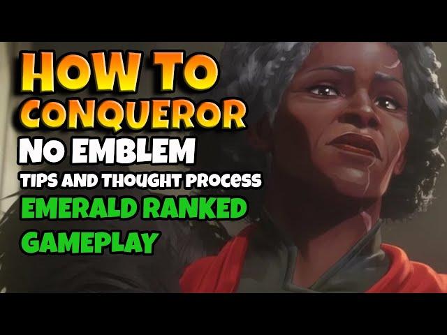 How to Conqueror without an Emblem, No Emblem no worries! TFT SET 13