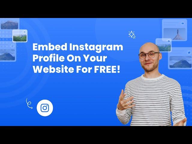 How to embed Instagram profile on your website for FREE? #embed #instagram #website #sociablekit