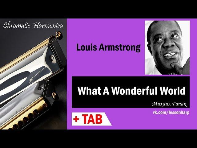 What A Wonderful World - Harmonica TAB - Михаил Гапак - Seydel Saxony