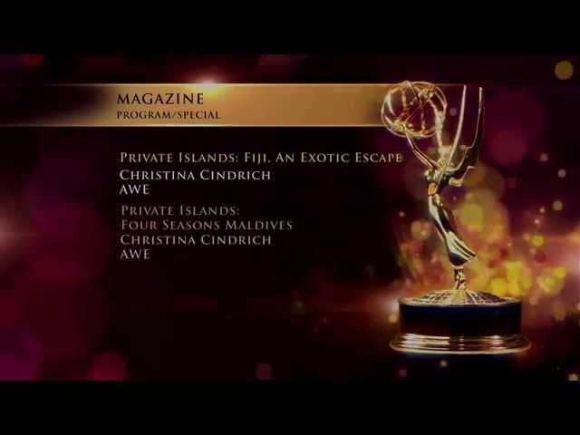 Christina Cindrich's Emmy Award-winning Speech!