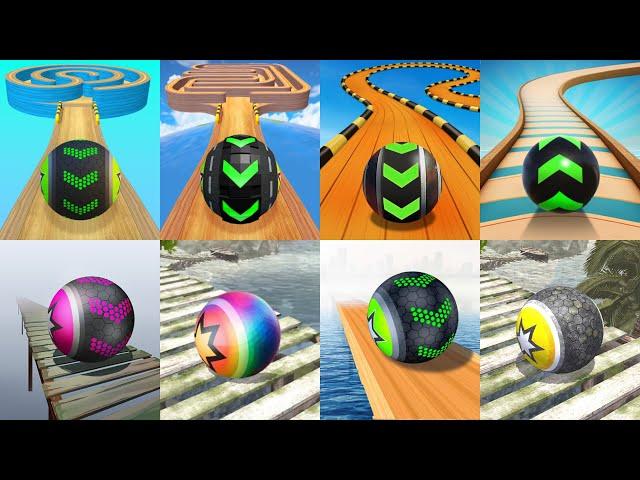 Going Balls, Rolling Ball Sky Escape, Rollance Adventure, Rolling Ball Master Speedrun Gameplay 8