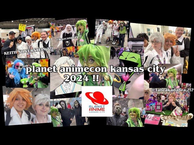 planet anime kansas city 2024 !! | mini-vlog | cosplay | 🪐