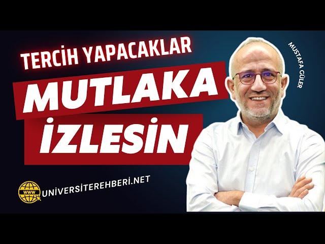 Tercih Yapacaklar Mutlaka İzlesin #2024tercih