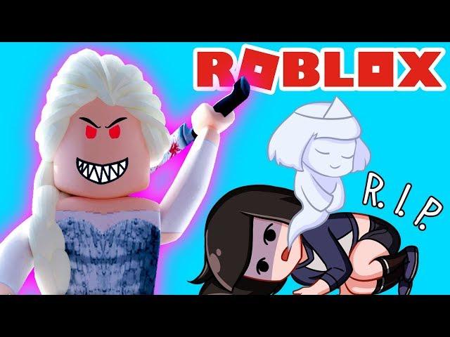 Паркур Холодное Сердце в Роблокс - Побег от ЗЛОЙ ЭЛЬЗЫ с Машкой в Roblox Obby