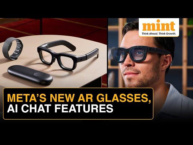 Meta Unveils Orion – its First AR Glasses, New Features to Meta AI Chatbot | Watch!