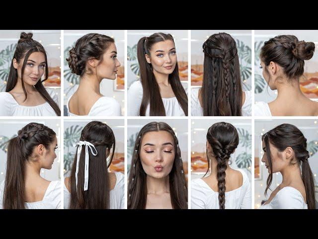 10 EASY HEATLESS BACK TO SCHOOL BRAIDED HAIRSTYLES!