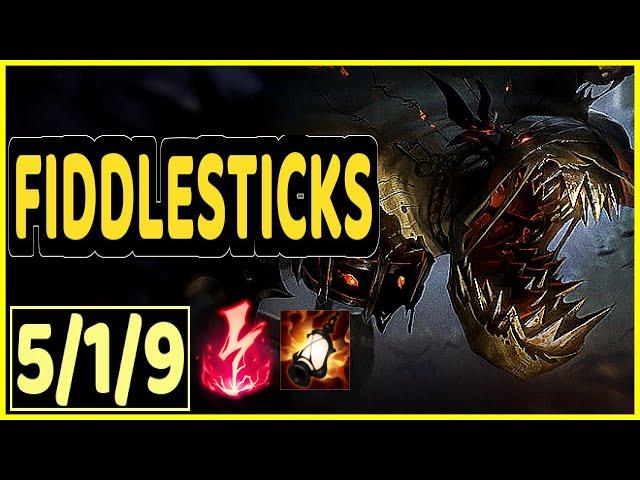 FIDDLESTICKS VS VI - 5/1/9 KDA JUNGLE GAMEPLAY