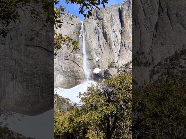 Snowy Waterfall