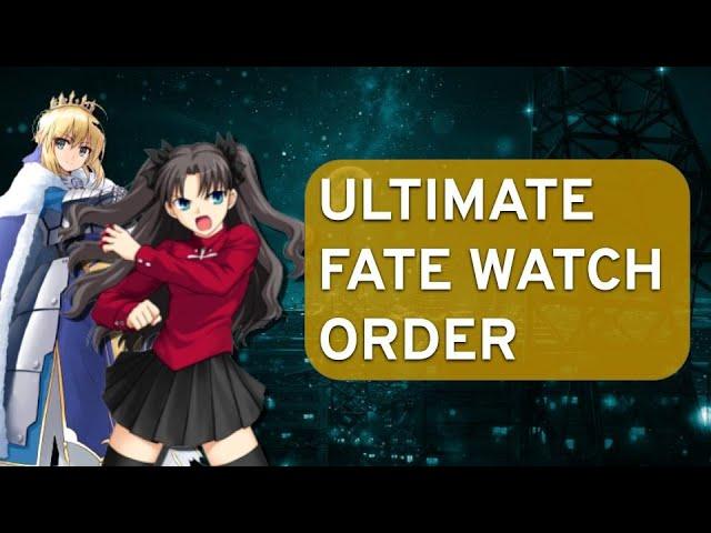 THE FINAL FATE WATCH ORDER!!!