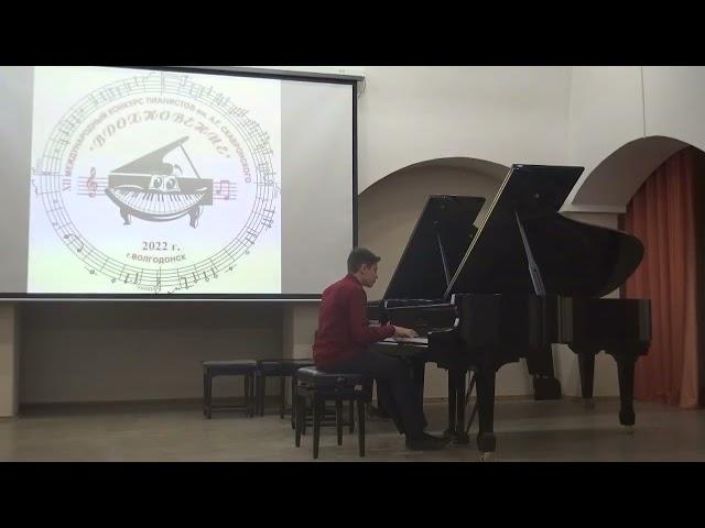 Шафеев Давид, 14 лет. А. Скрябин, Экспромт, op.12, b-moll