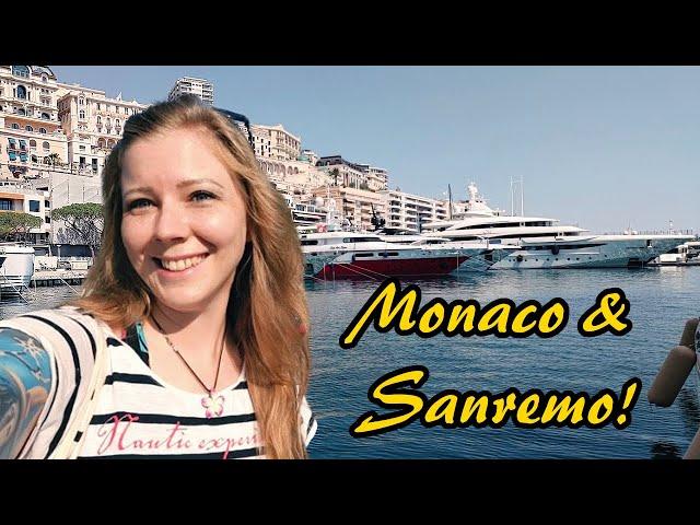 Solo Travelling Vlog! Visiting Monaco & Sanremo, Italy! (Part 2)