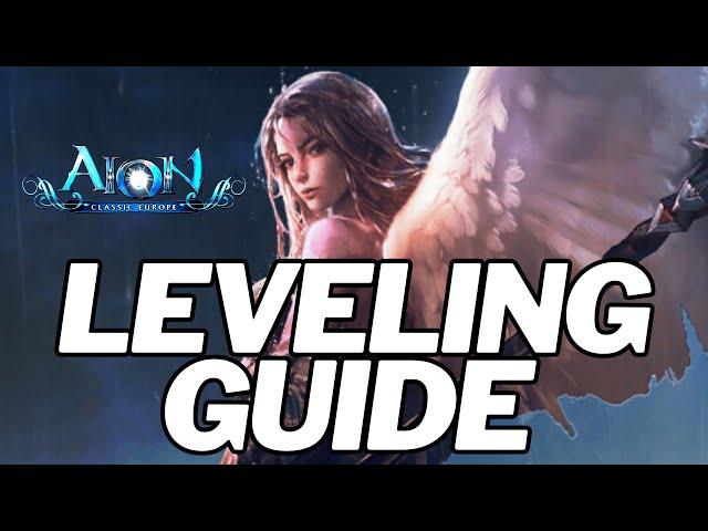 Aion Classic EU LEVELING GUIDE! - How To Level Up Faster? Beginners Guide 2023