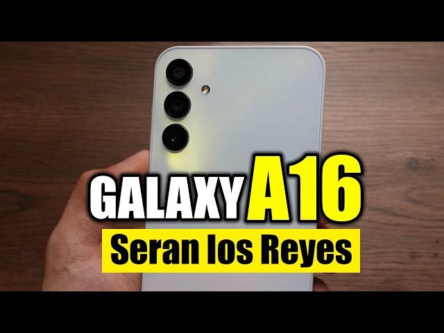  Así será el Samsung GALAXY A16 ¡NO ME ESPERABA ESTO!