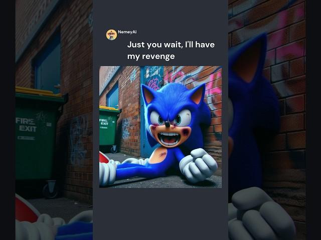 Poor Sonic REVENGES his MOMS KILLER... #mario #sonic #memes