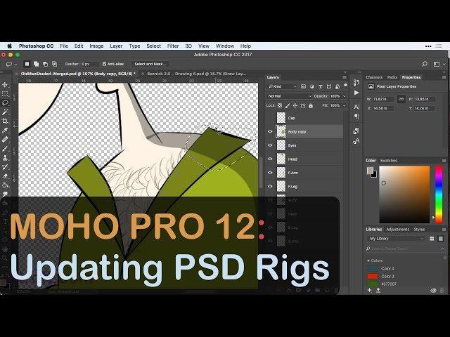 Moho Pro: Updating PSD Rigs