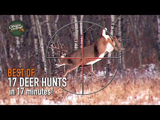 17 Deer Hunts in 17 Minutes! (ULTIMATE Deer Hunting Compilation) | BEST OF