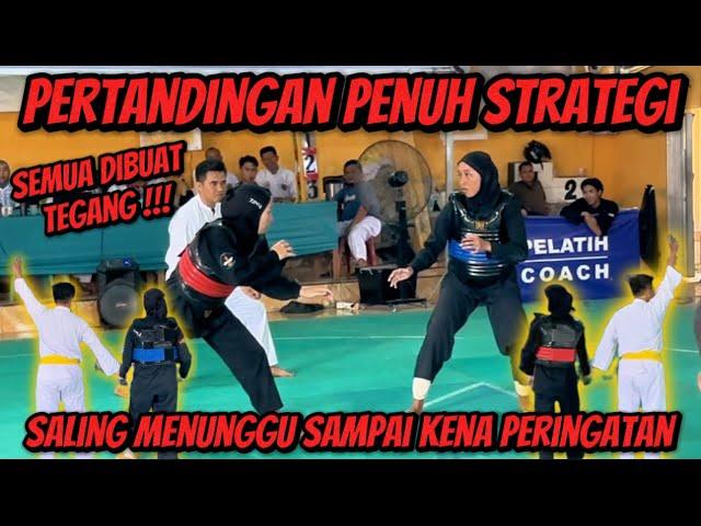 Tegang penuh strategi !!! Nailah Alzena vs Pricilia Della