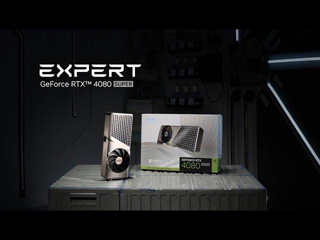 GeForce RTX™ 4080 SUPER EXPERT - GRACEFUL POWER | MSI