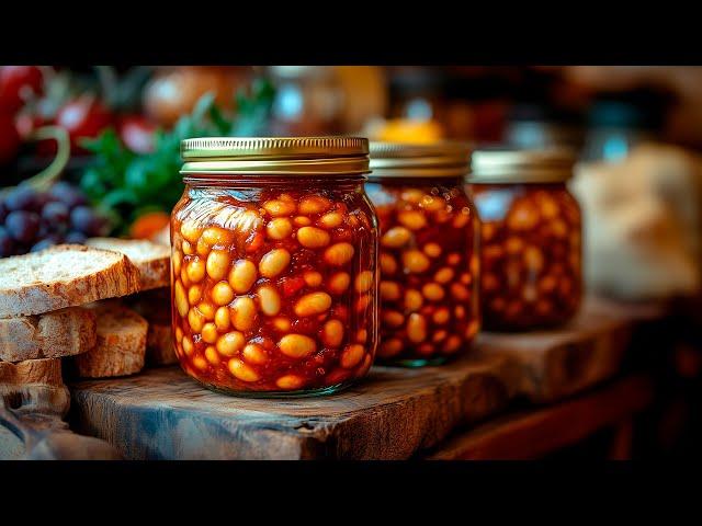 🫘 Фасоль на зиму. Простая и вкусная заготовка